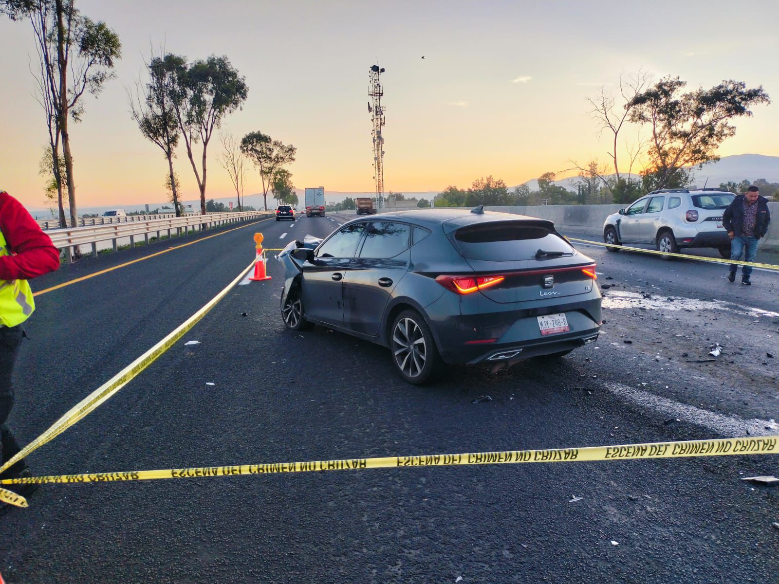 Accidente en la autopista México-Pachuca: joven pierde la vida en choque contra tráiler