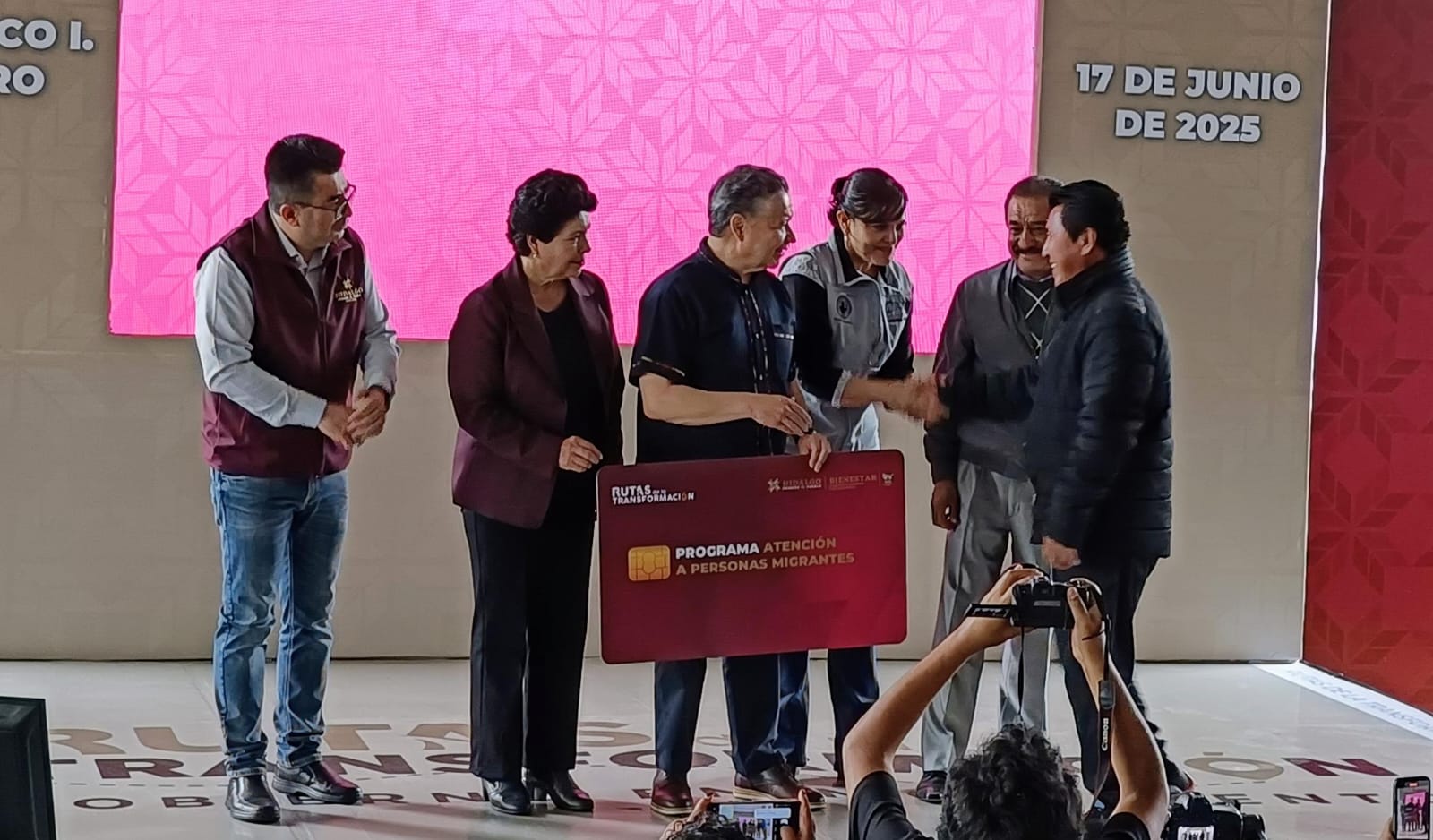 Brindan apoyos para hidalguenses deportados: 25 mil pesos y facilidades para encontrar trabajo