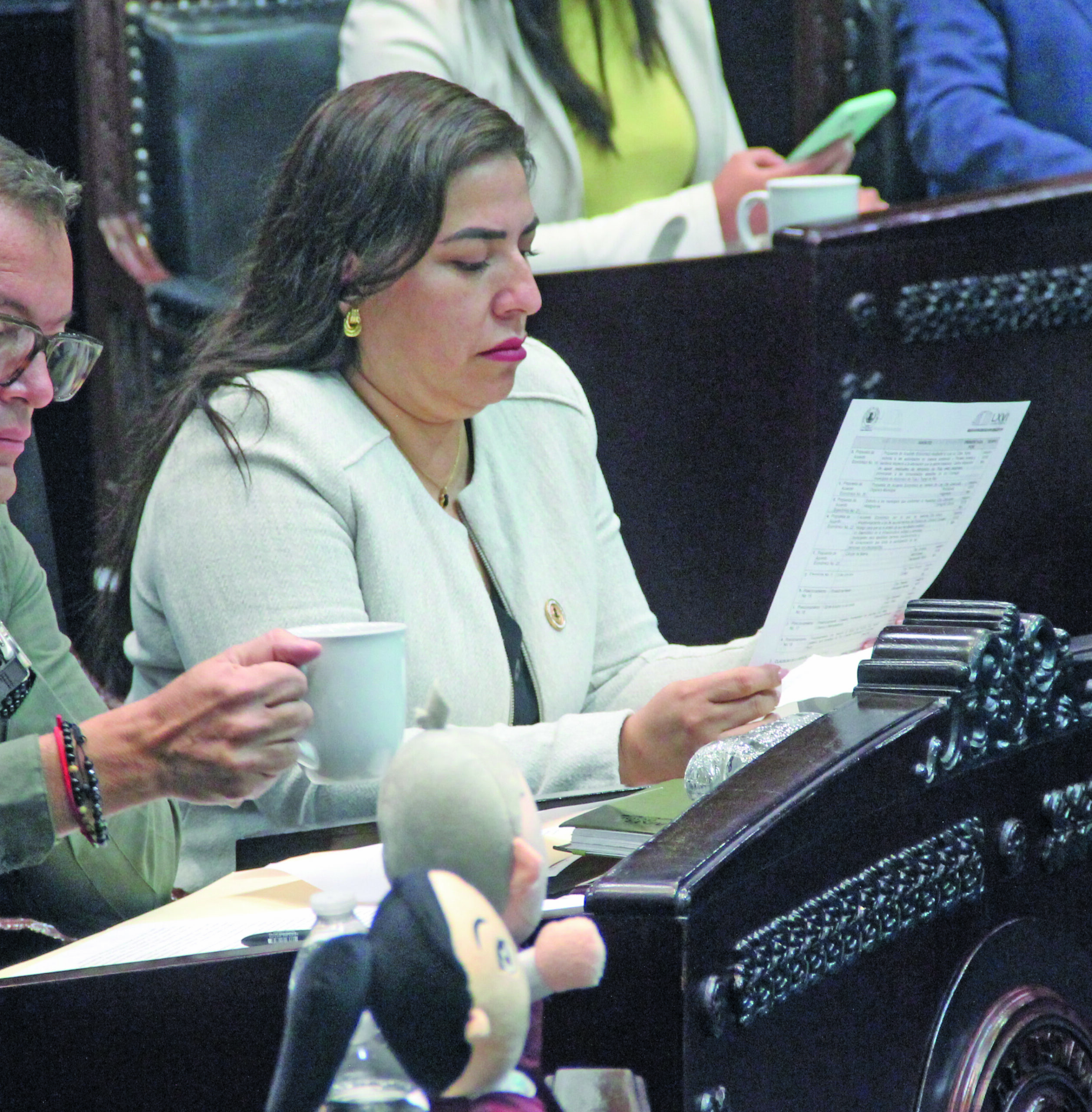 Busca exdiputada morenista remover a Alhely Medina como consejera estatal