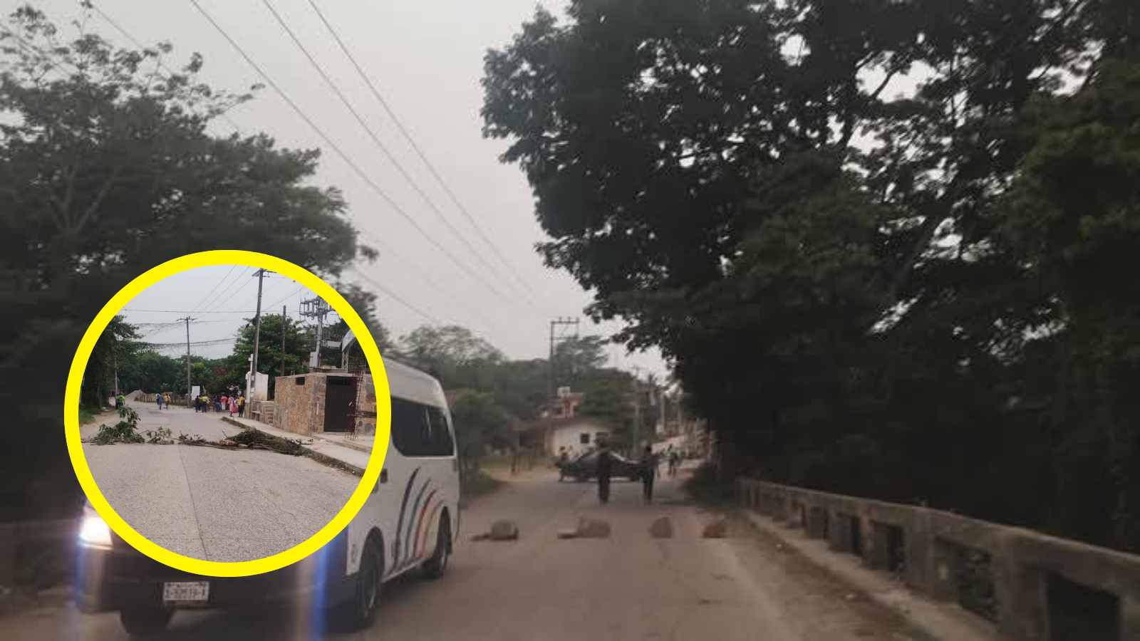 Vuelven a bloquear carretera en Jaltocán por falta de agua