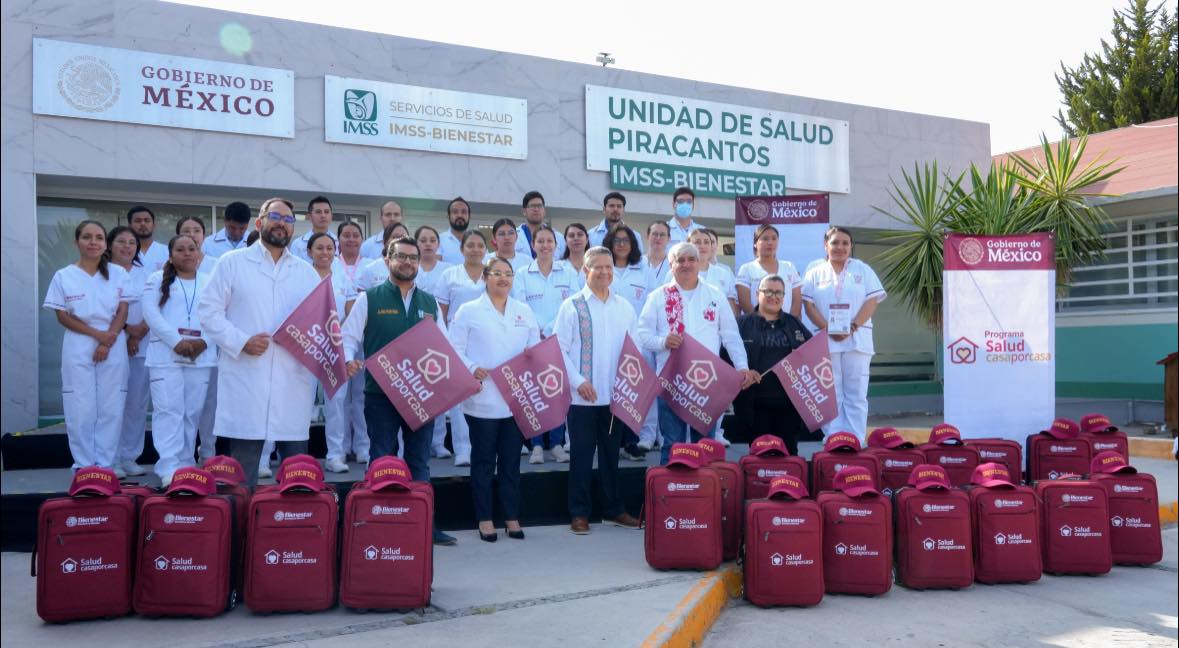 Médicos visitarán hogares en Hidalgo con el programa “Salud Casa por Casa”