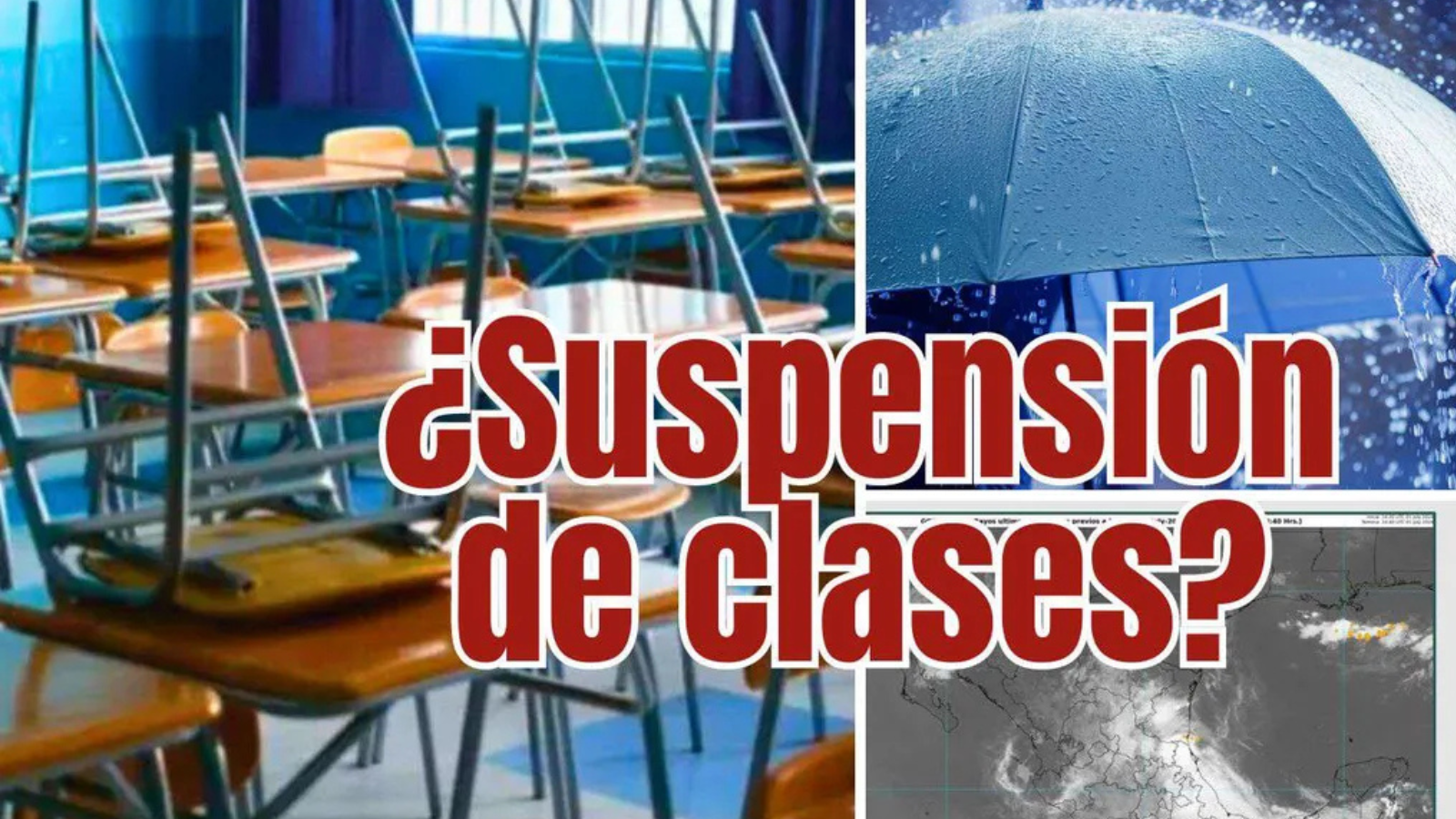 Lluvias en Hidalgo: escuelas podrían suspender clases por efectos del huracán Priscila