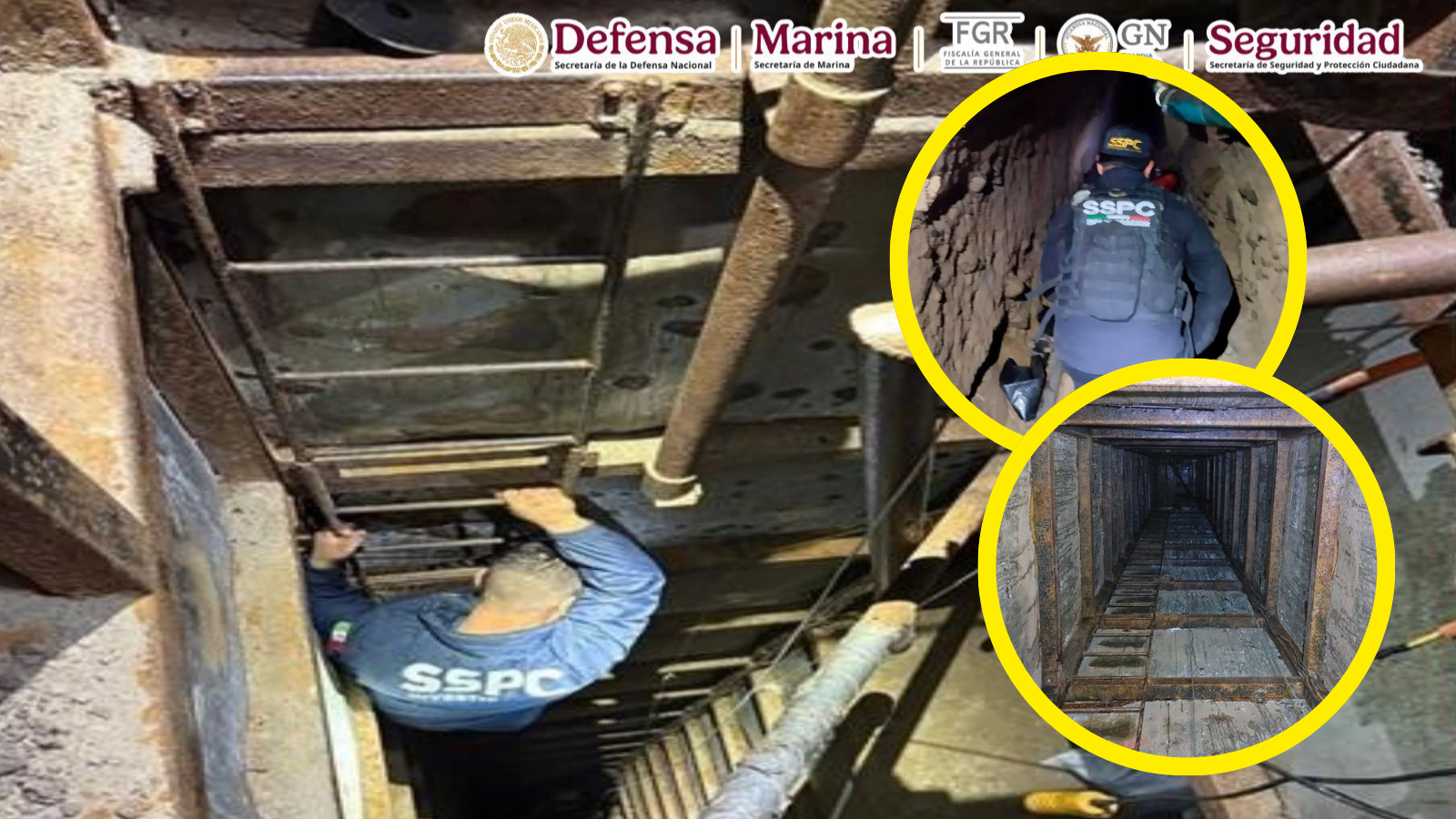 VIDEO | Descubren narcotúnel entre México y Estados Unidos