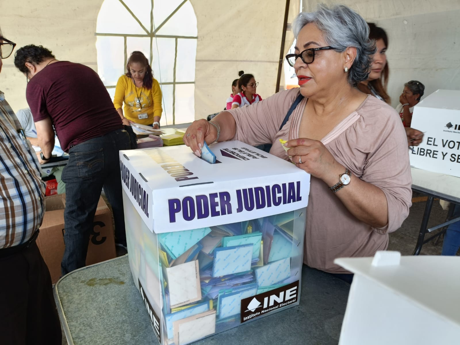 Mayor presencia de mujeres en la jornada electoral de Tula
