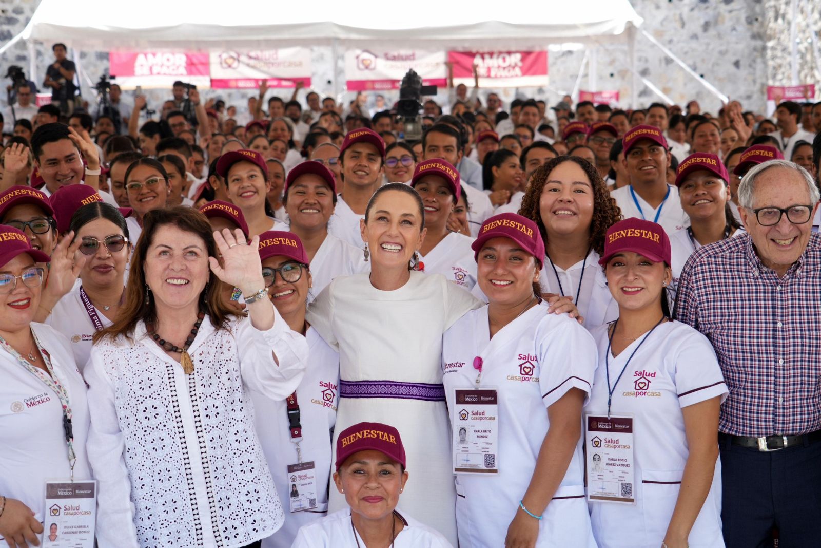 Claudia Sheinbaum pone en marcha el programa ‘Salud Casa por Casa’ en Morelos