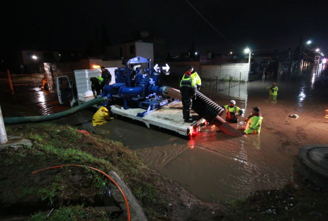 Lluvias provocan suspensión temporal en sistemas de agua de Caasim