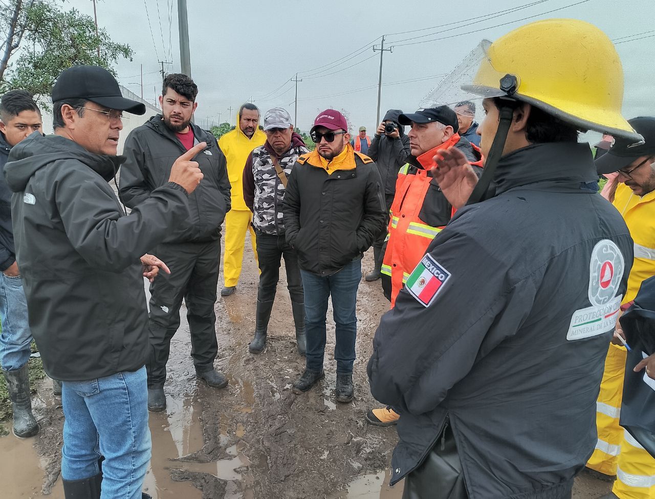 Controlan emergencia por lluvias en Mineral de la Reforma