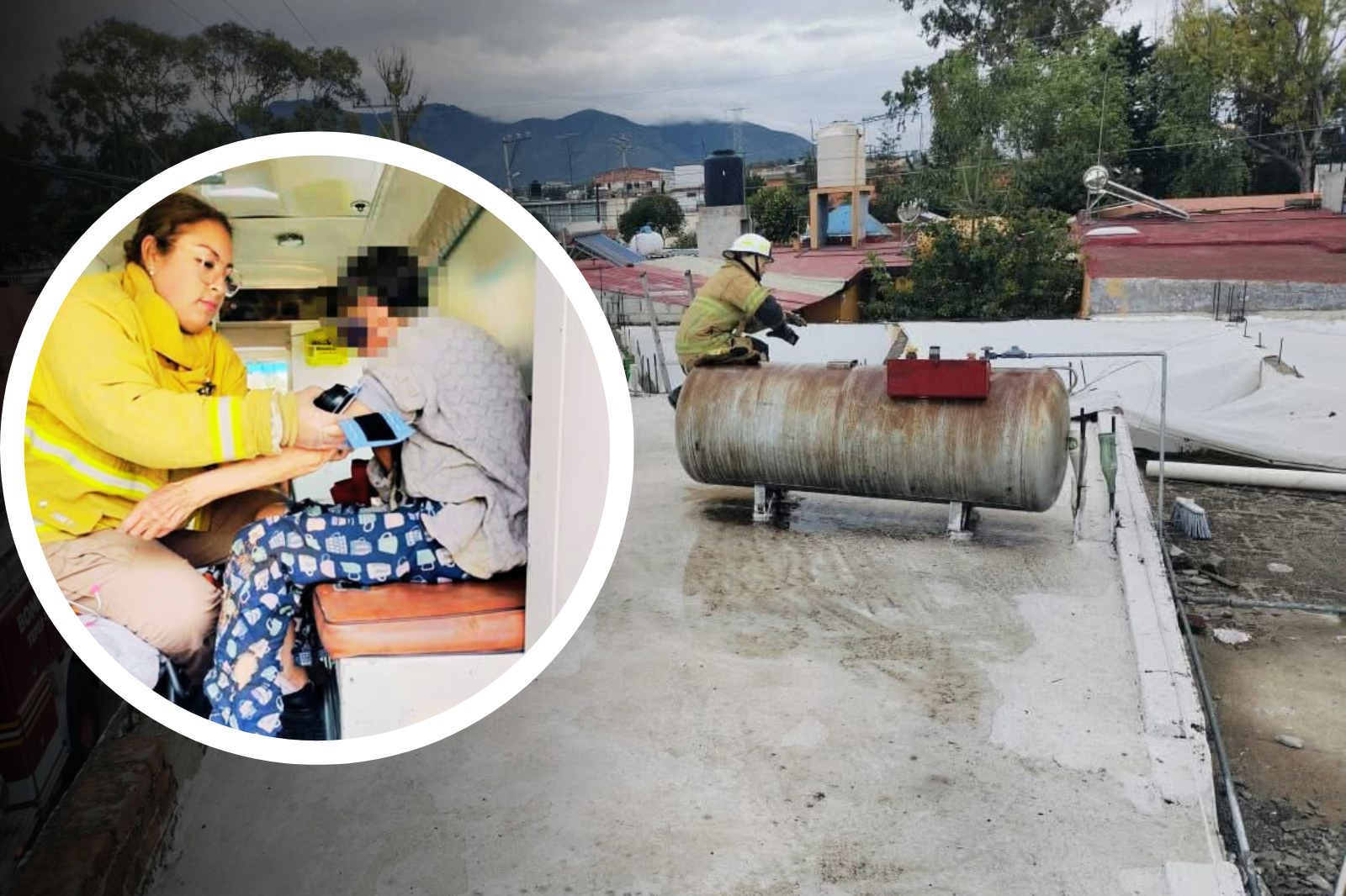 Explosión en Hidalgo deja herida a abuelita y alarma a vecinos