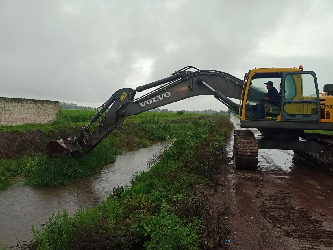 Tulancingo refuerza limpieza de drenes ante temporada de lluvias