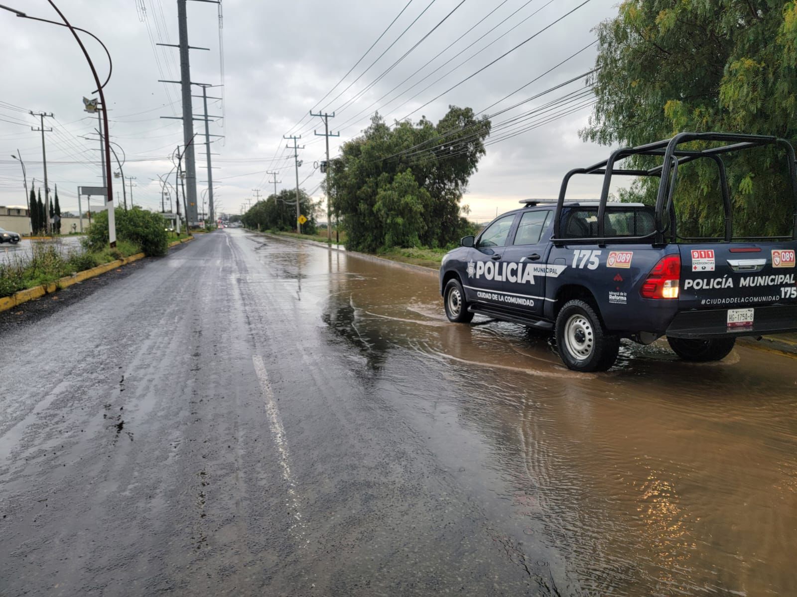 ¡Precaución! Lluvias en Mineral de la Reforma activan medidas de emergencia en colonias vulnerables