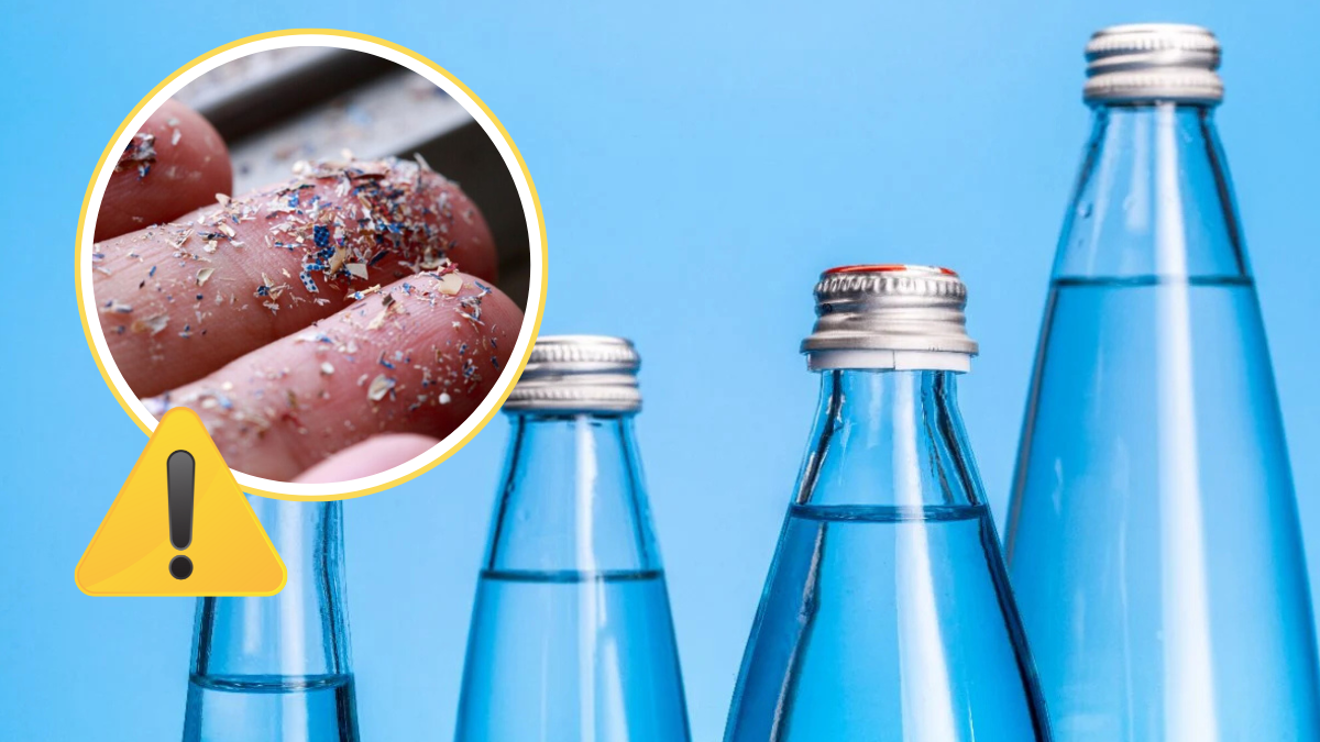 Las botellas de vidrio, consideradas más ecológicas, podrían contener hasta 50 veces más microplásticos que las de plástico.