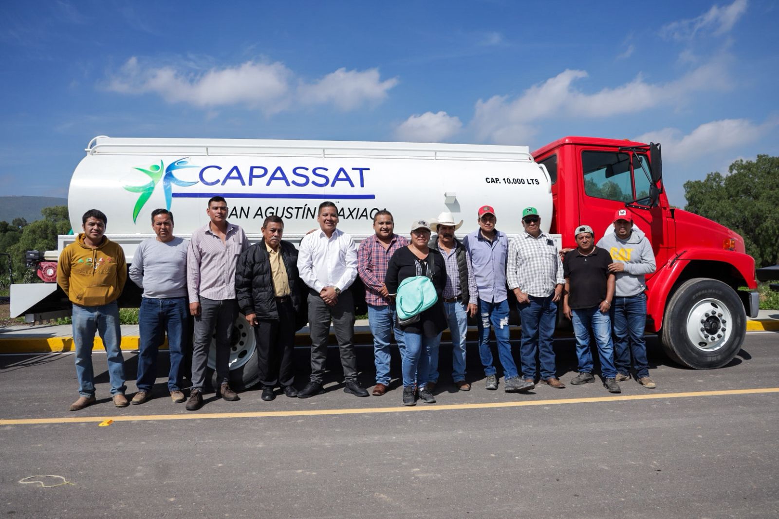 San Agustín Tlaxiaca adquiere equipo para mejorar distribución de agua