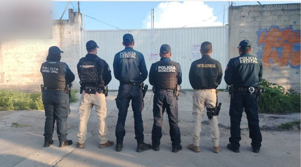 Desmantelan en Tizayuca predio usado como bodega de vehículos robados