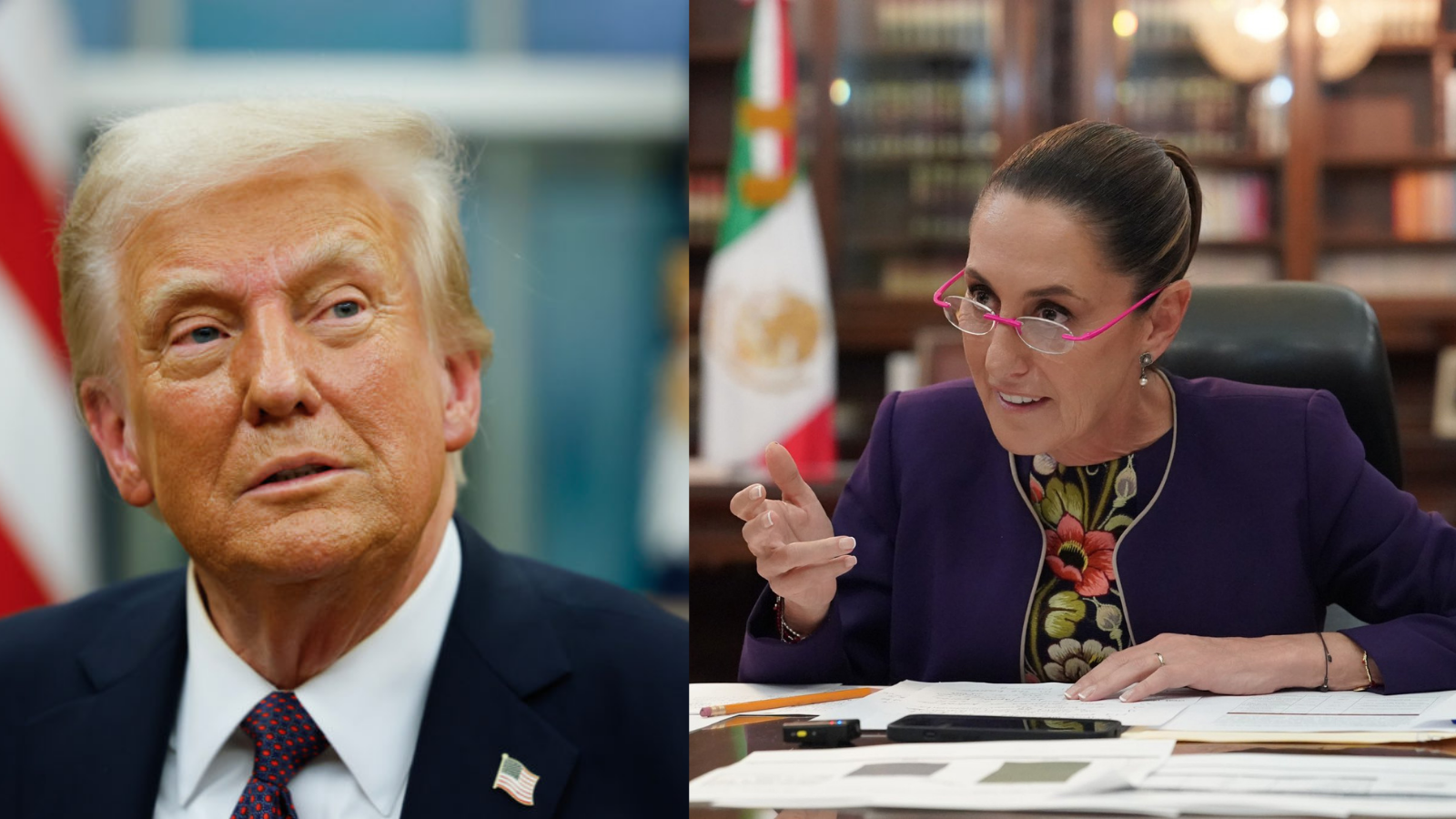 Frenan aranceles: México y EU se dan 90 días para negociar