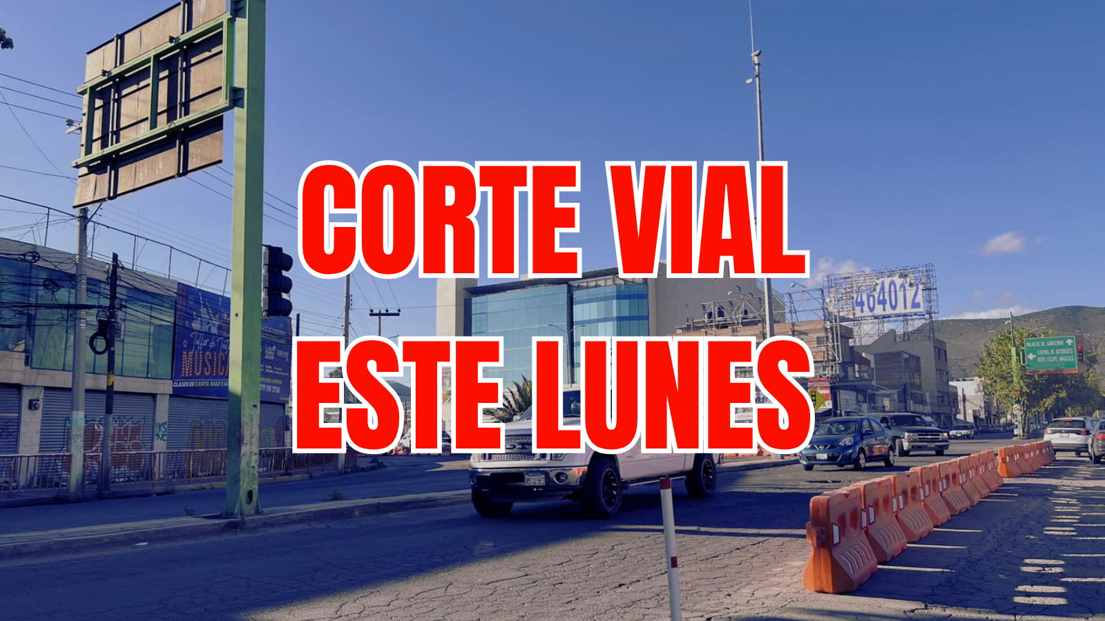 Cierre en una de las vialidades más transitadas de Pachuca: toma precauciones