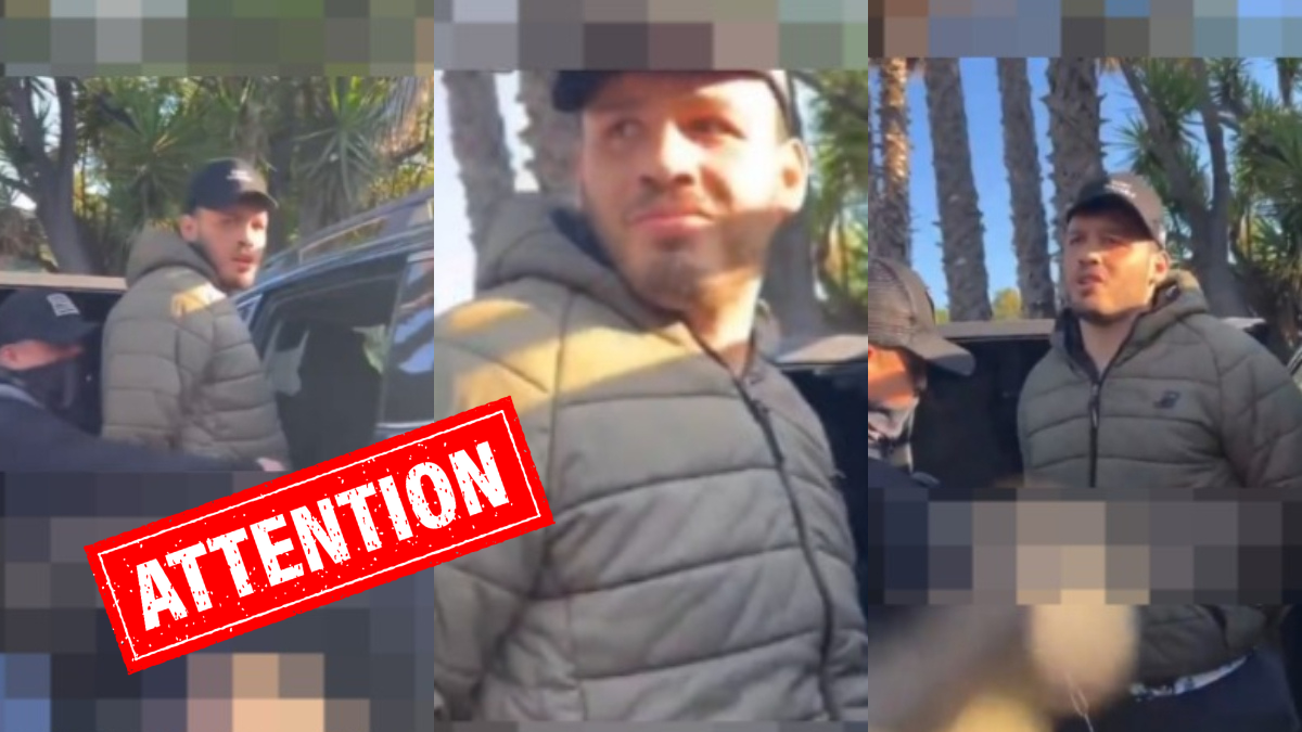 Revelan VIDEO de momento exacto de la detención de Julio César Chávez Jr. en EU