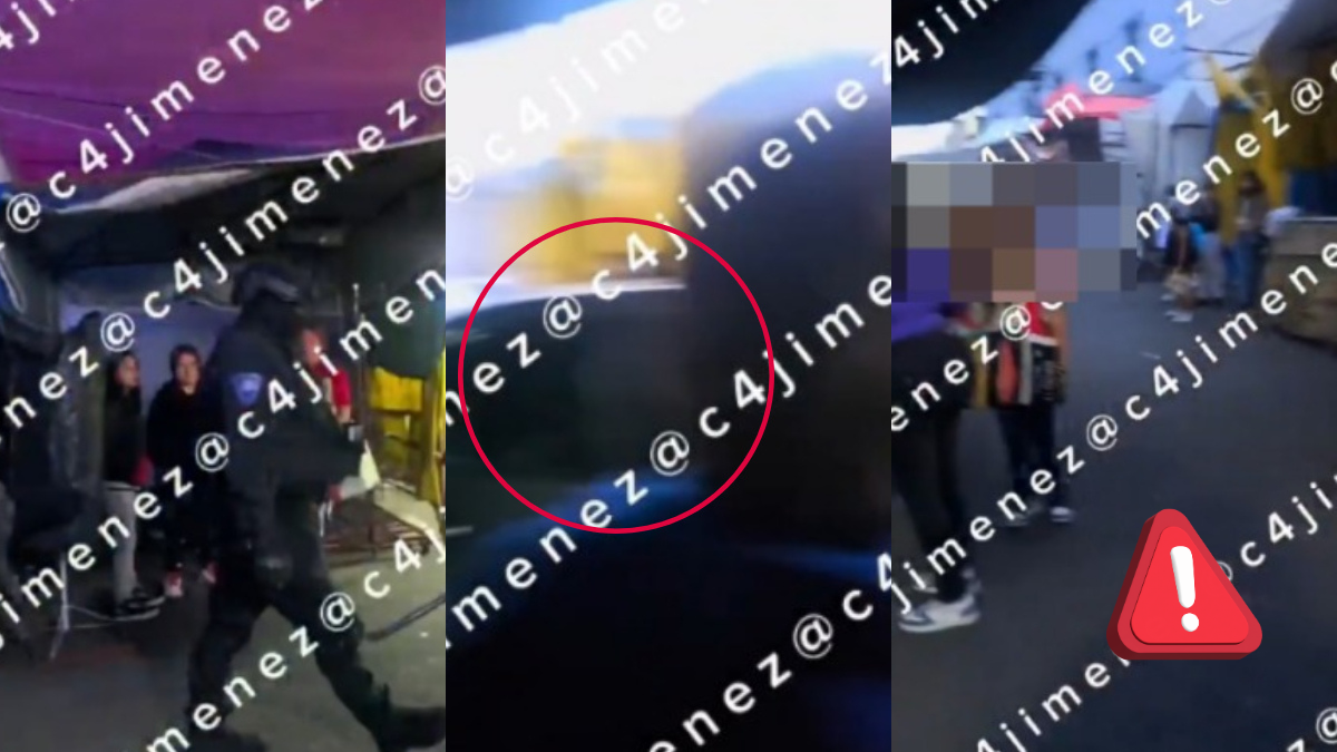 El operativo fue implementado por la Policía de Investigación de la Fiscalía General de Justicia de la Ciudad de México.