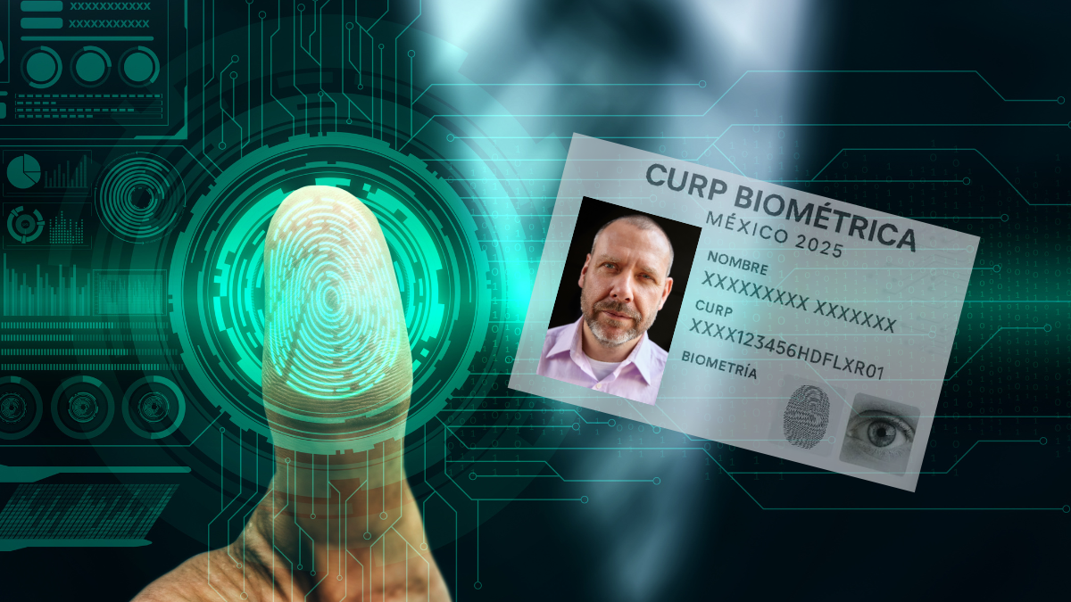 Estas son las partes del cuerpo que se escanearán para la CURP Biométrica