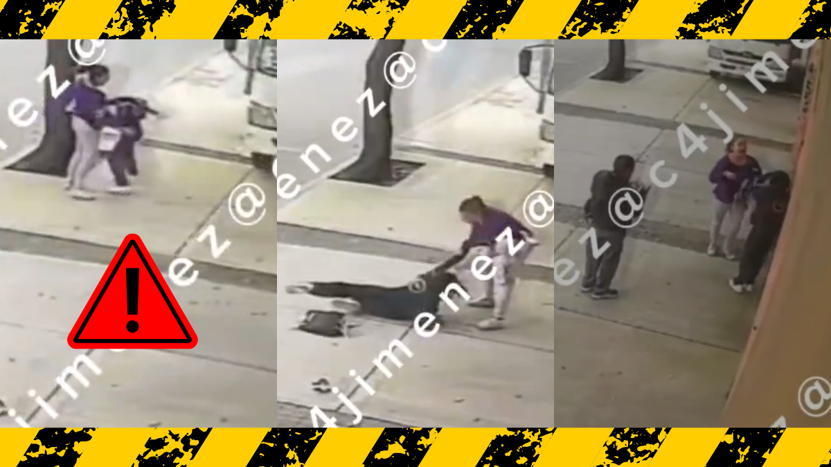 Mamá golpea a su hija por ir tarde a clases en CDMX; brutal agresión fue captada en VIDEO