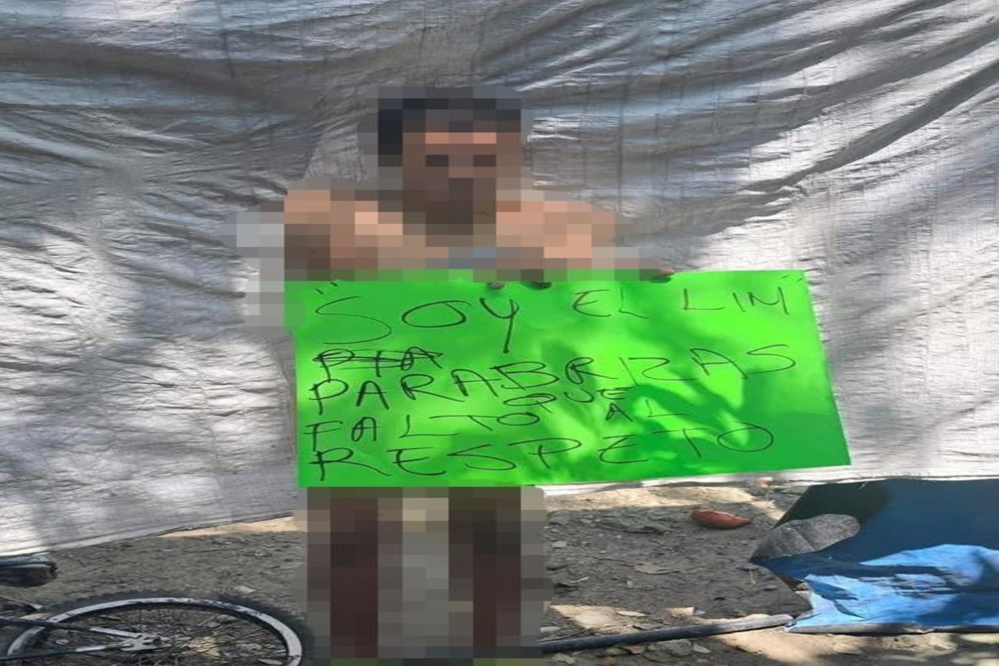 Exhiben a limpiaparabrisas por presunto acoso verbal a conductora en Huejutla