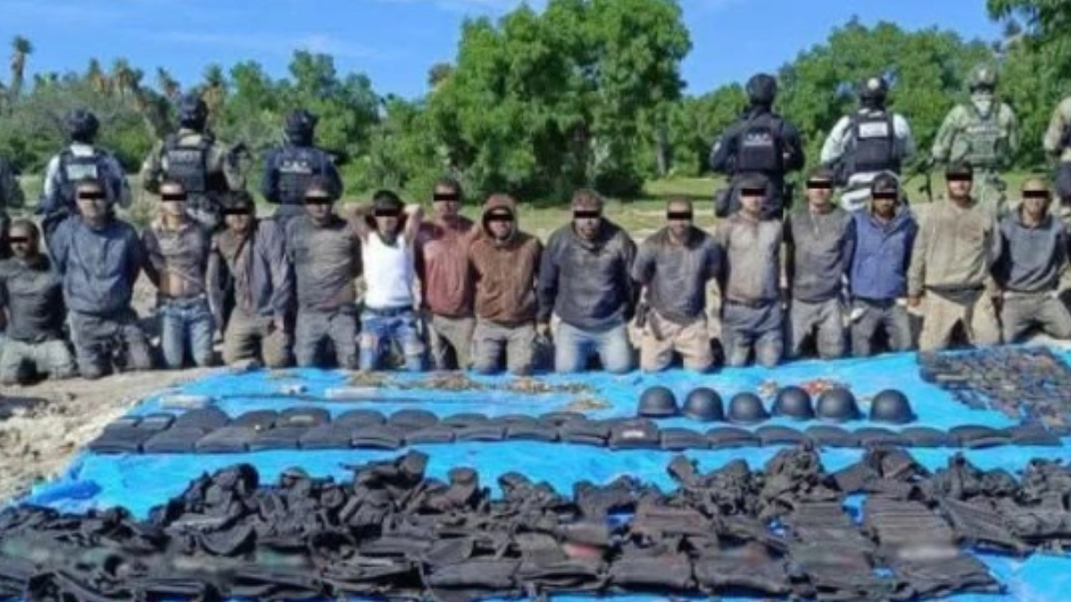 4 de los 18 detenidos en un ‘narcolaboratorio’ tenían ficha de desaparecidos: FGE