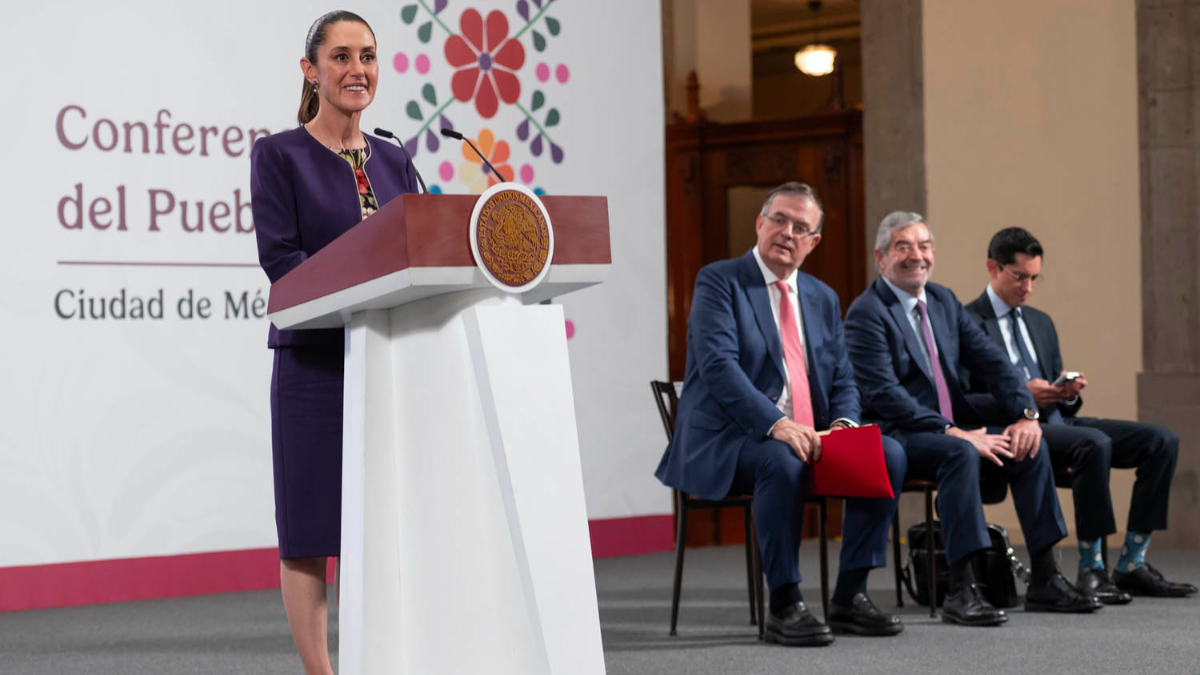 Claudia Sheinbaum anunció que se salvaguarda el T-MEC y se evita aumento de aranceles tras llamada con Trump.