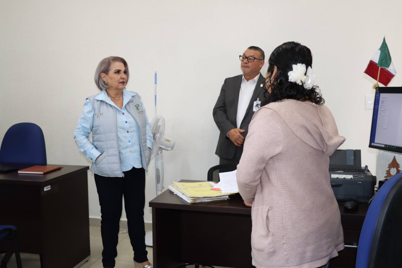 Rebeca Aladro supervisa funcionamiento de oficinas y juzgados en municipios