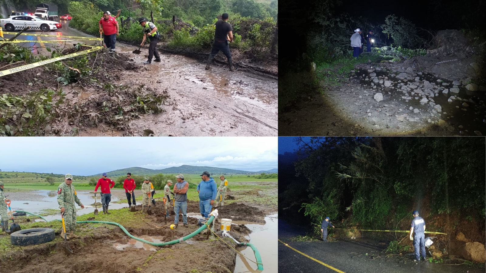 Lluvias afectan 34 municipios en Hidalgo: reportan deslaves e inundaciones