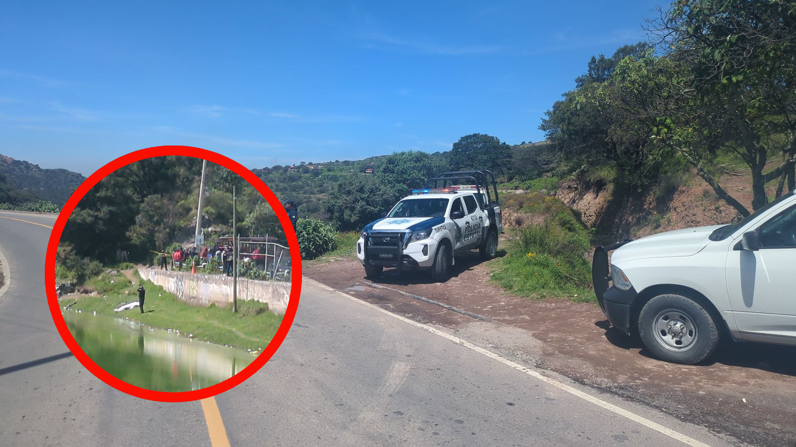 Localizan sin vida a hombre desaparecido en la presa de La Estanzuela
