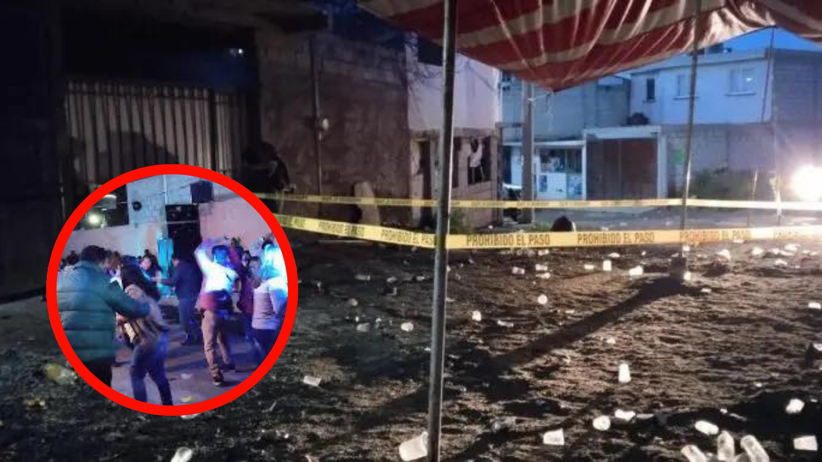 Menor muere por disparo tras riña en baile sonidero en Pachuca