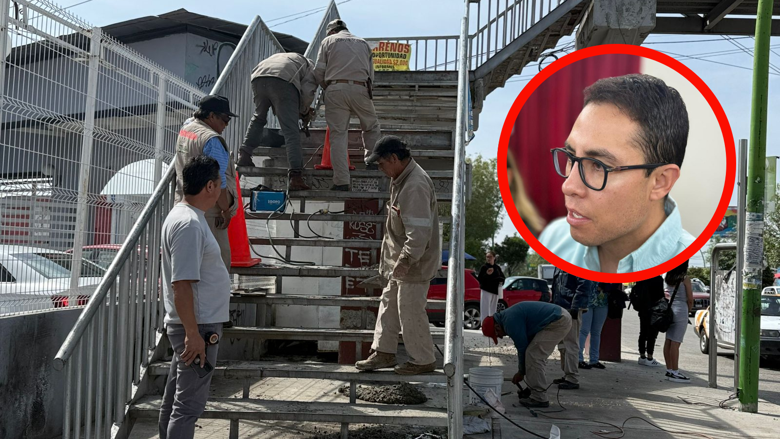 Pachuca denunciará a Publimex por daños al puente frente al Hospital General