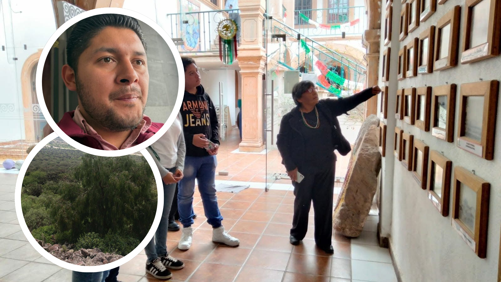 Museo comunitario de Ajacuba con piezas toltecas y hallazgos prehispánicos.