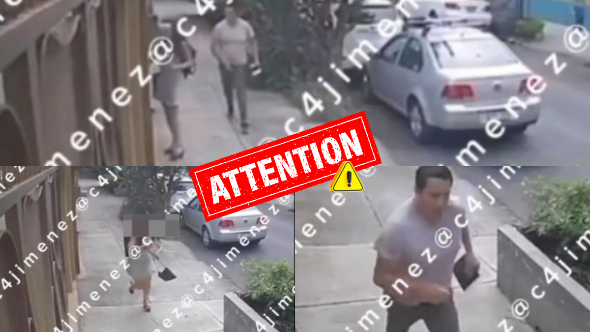 ¡Indignante! Hombre toca a joven debajo de su falda en CDMX; VIDEO evidencia el ataque