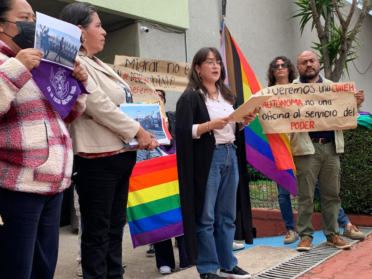 Exigen remover a titular de la CDHEH por omisiones y revictimización