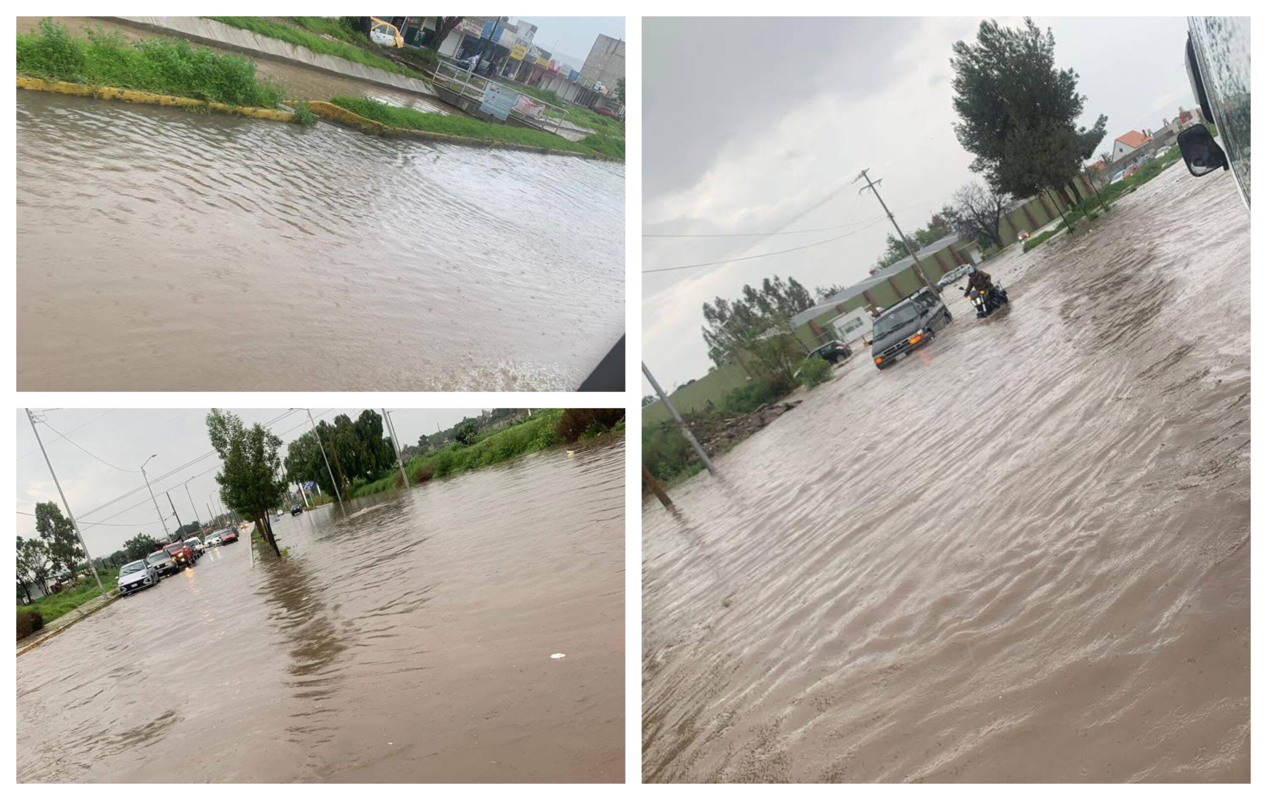 Fotos y videos | ¡Inundado! Así luce Paseos de Chavarría tras el aguacero de este jueves