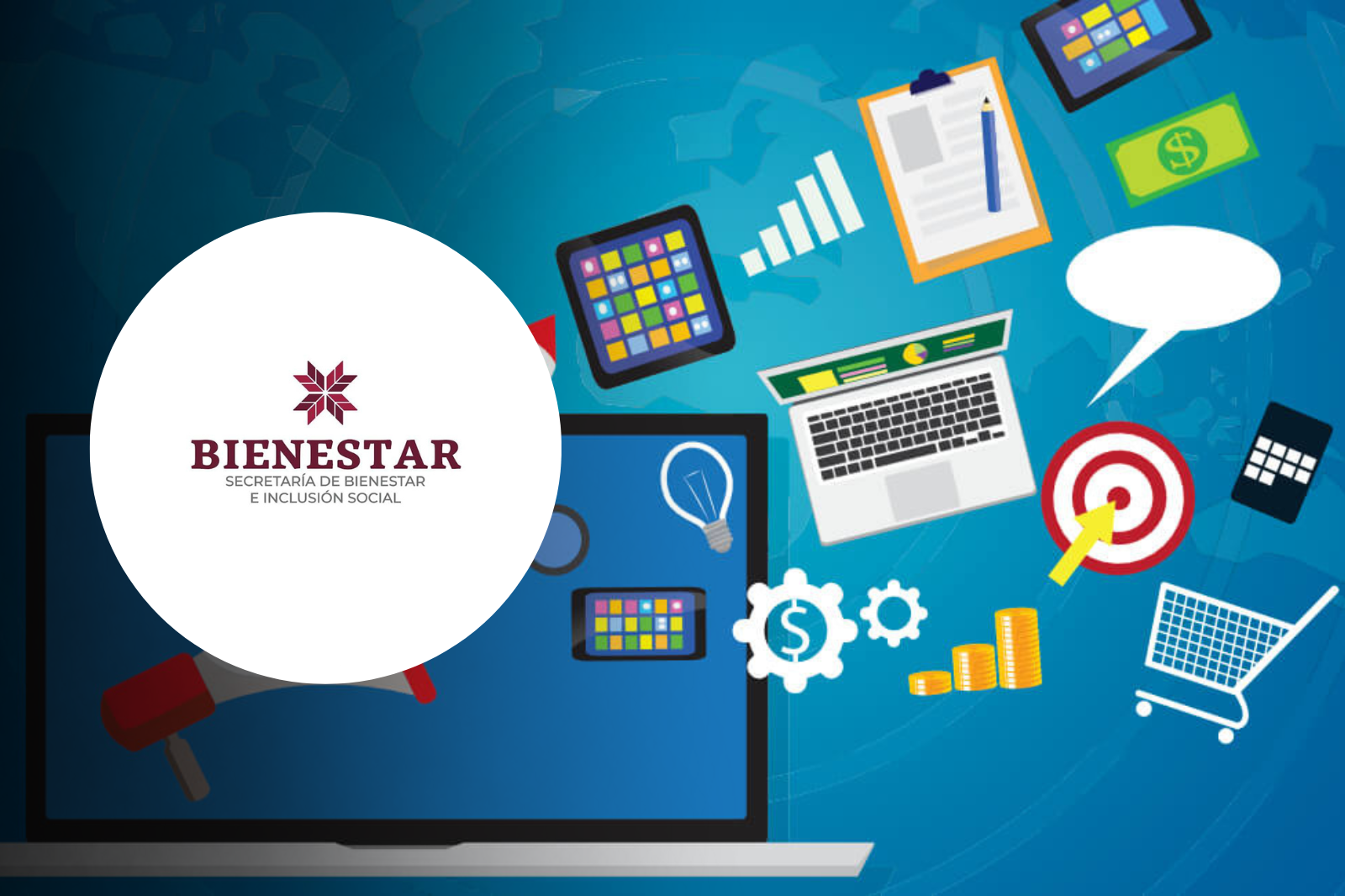 Contratan empresa para diseñar y producir campañas de la Secretaría de Bienestar