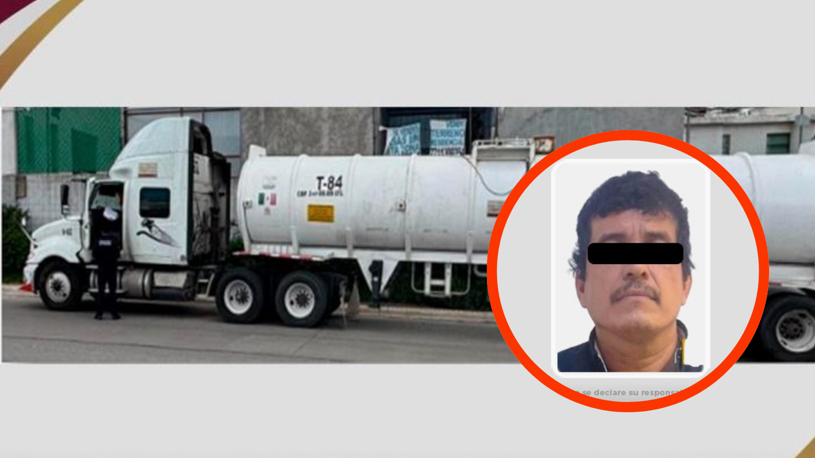 Recuperan tractocamión con gasolina robada en Pachuca