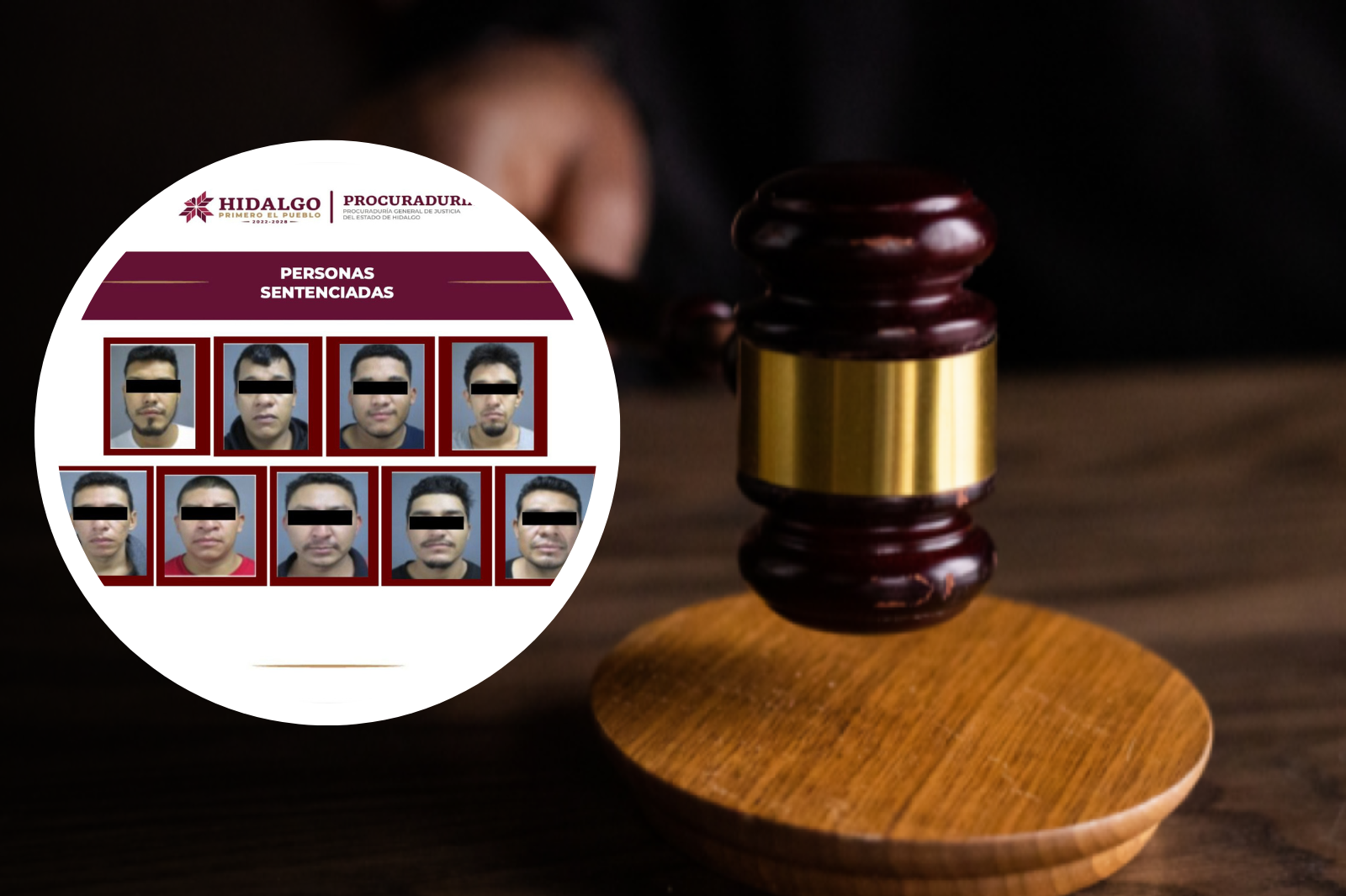 Lo que hicieron estos 9 sujetos en Tepetitlán los llevó a 160 años de cárcel