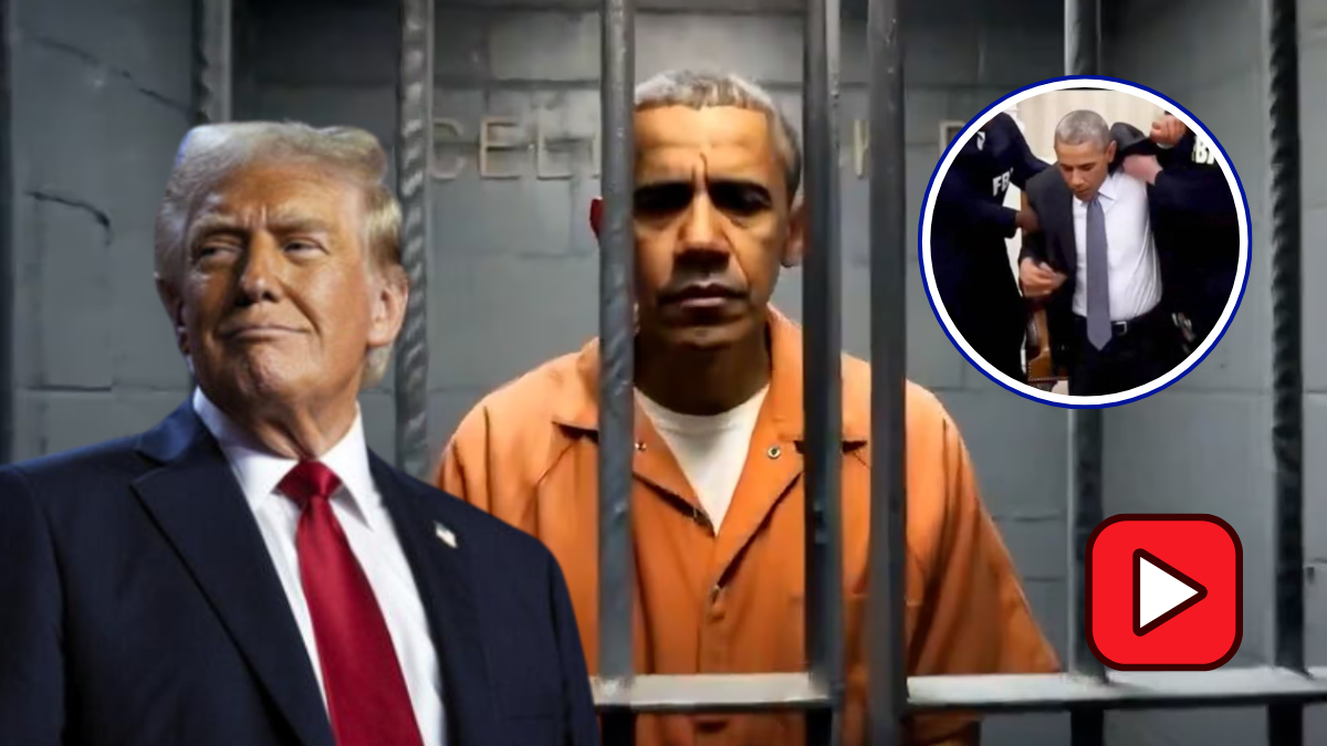 Publica Trump VIDEO creado con IA de Obama siendo arrestado, mientras crece presión por caso Epstein