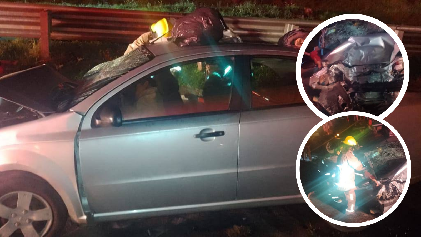 Choque múltiple deja dos muertos en Singuilucan