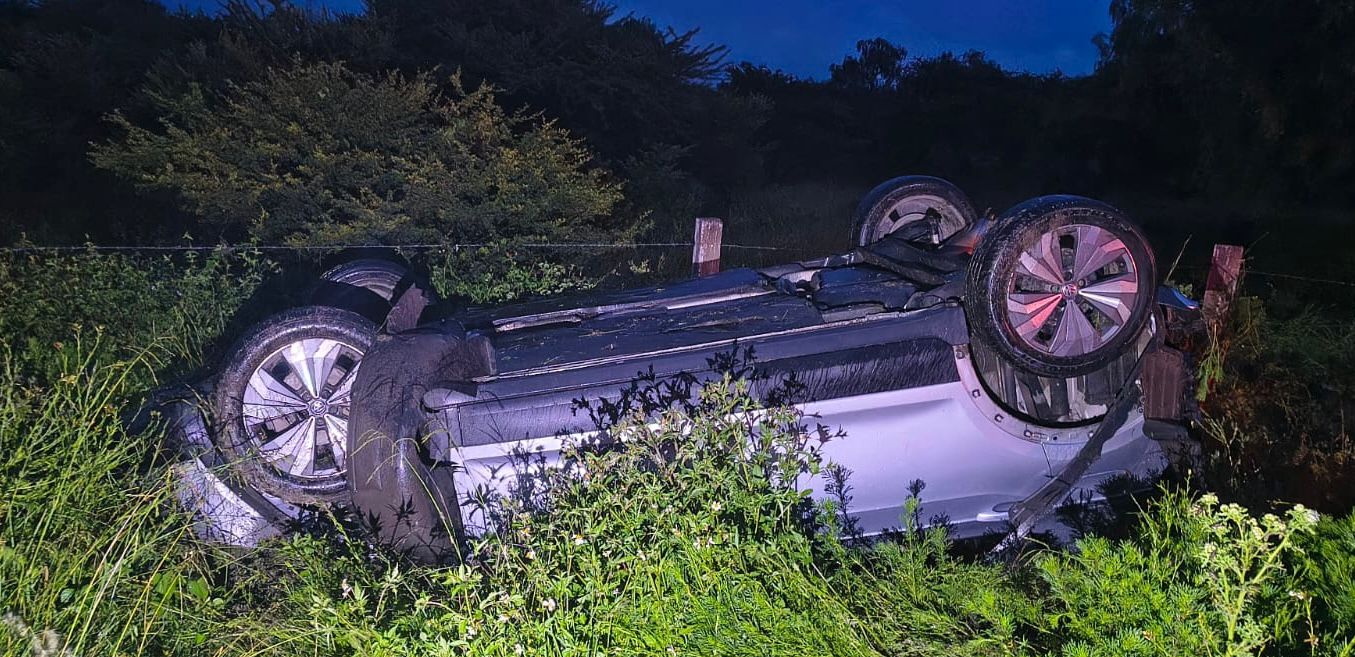 Accidente en el Arco Norte deja dos lesionados