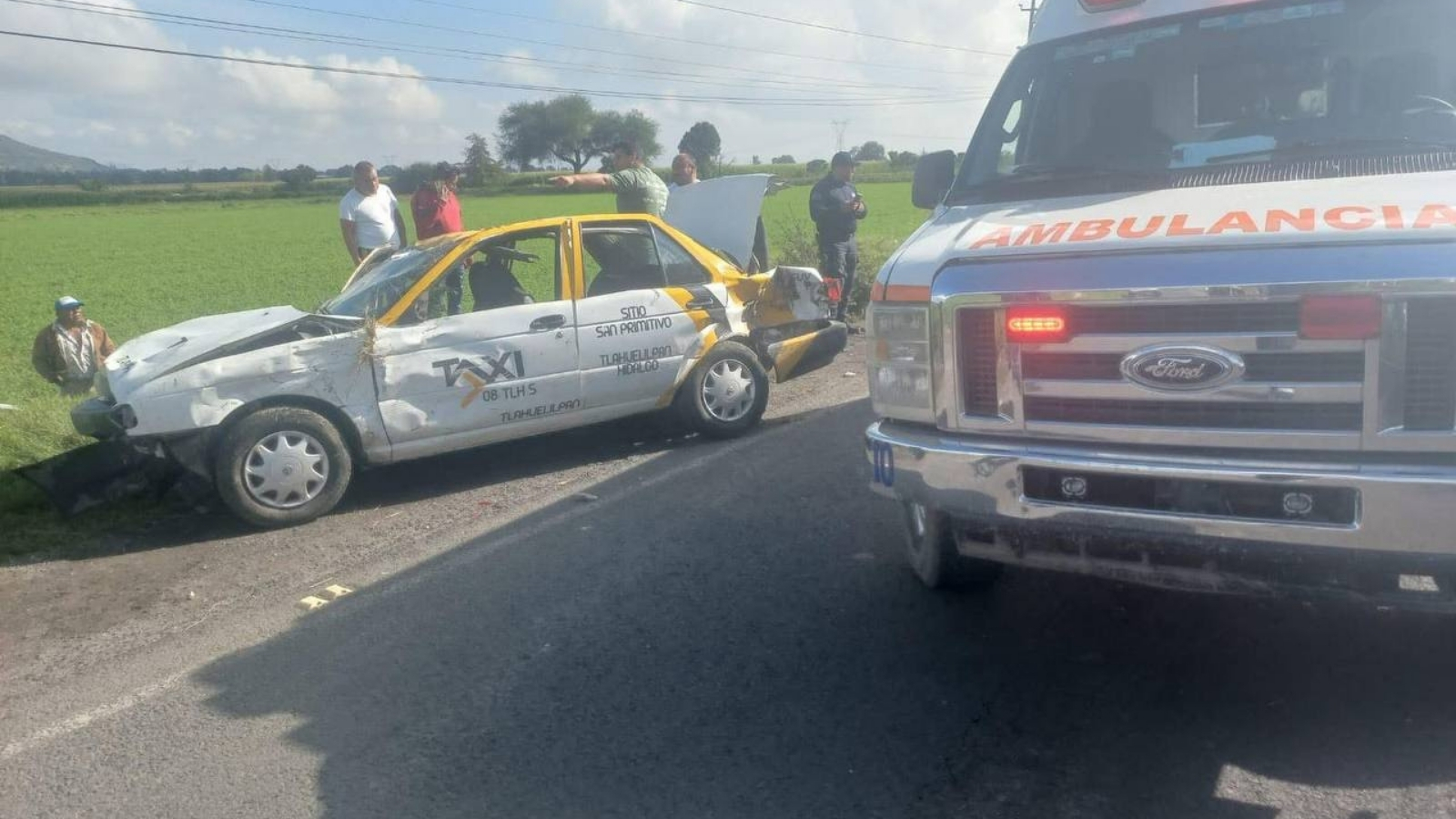 Accidente en la Tula-Tlahuelilpan; cuatro heridos