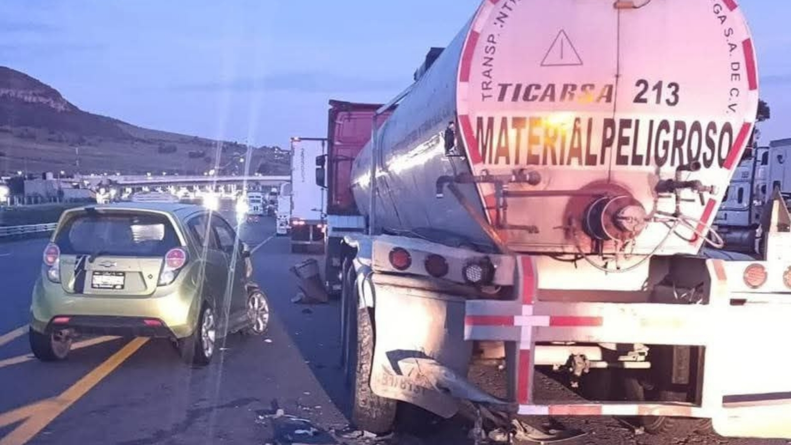 Accidente en la carretera México–Tuxpan