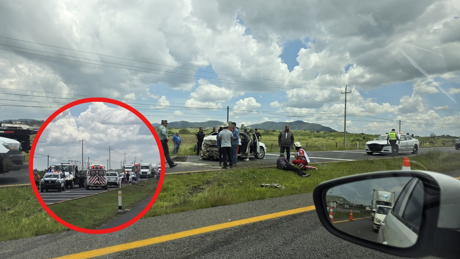 Accidente paraliza la carretera México–Tuxpan en Singuilucan