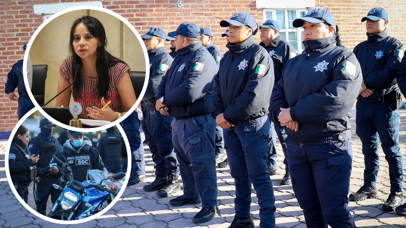 Alcaldesa de Tizayuca anuncia incremento de policías