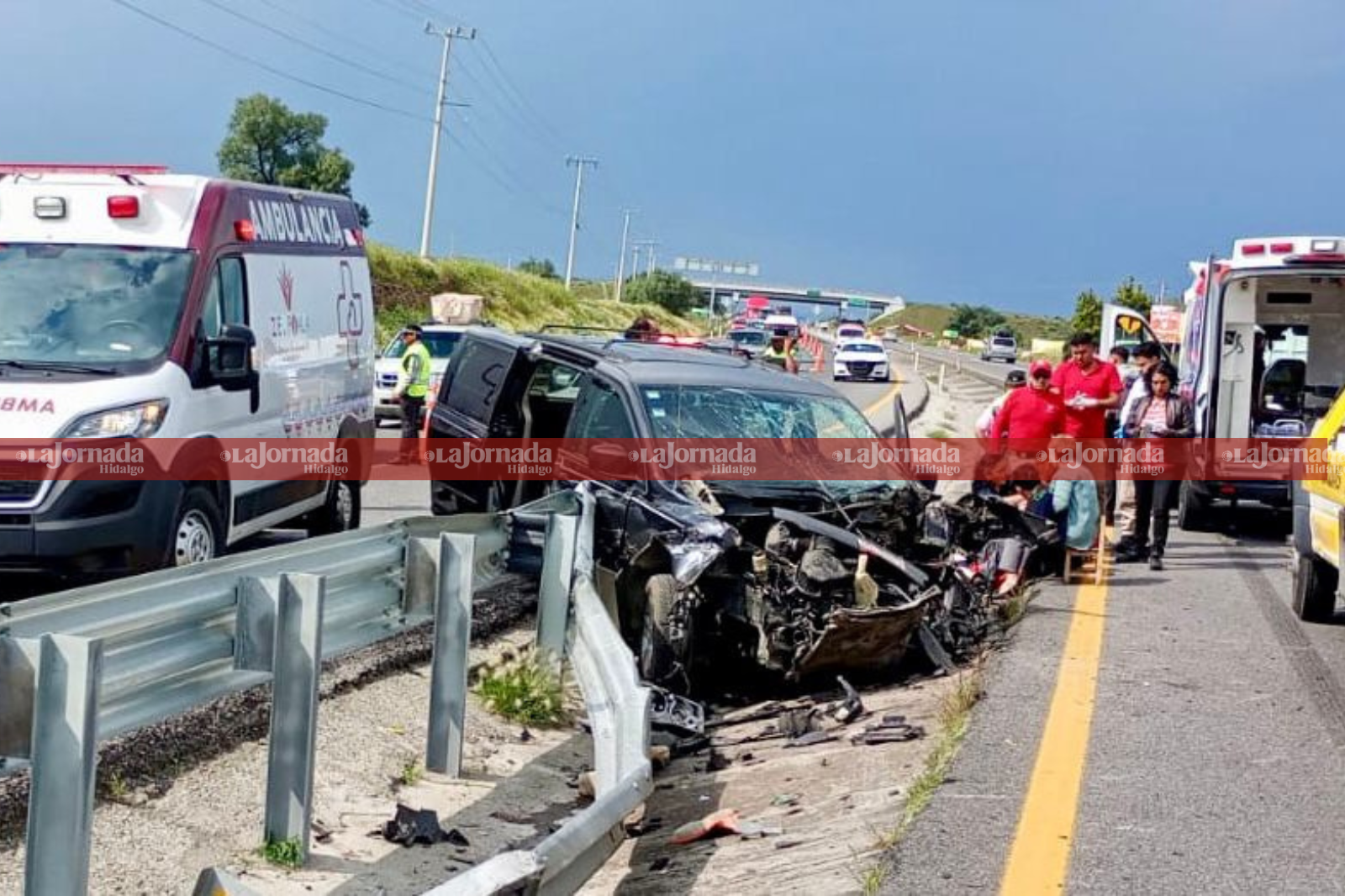 Accidente en la México–Tulancingo deja lesionadas.