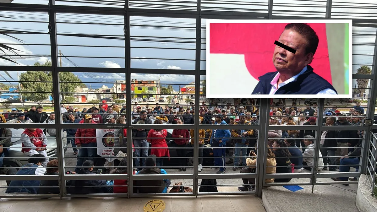 Exlíder sindical Percy E.B. promueve amparo en Pachuca.