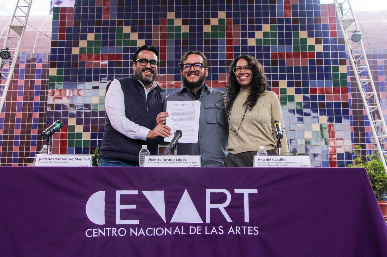 Culiacán es el primer municipio del país en firmar convenio con CENART para realizar actividades artísticas y culturales