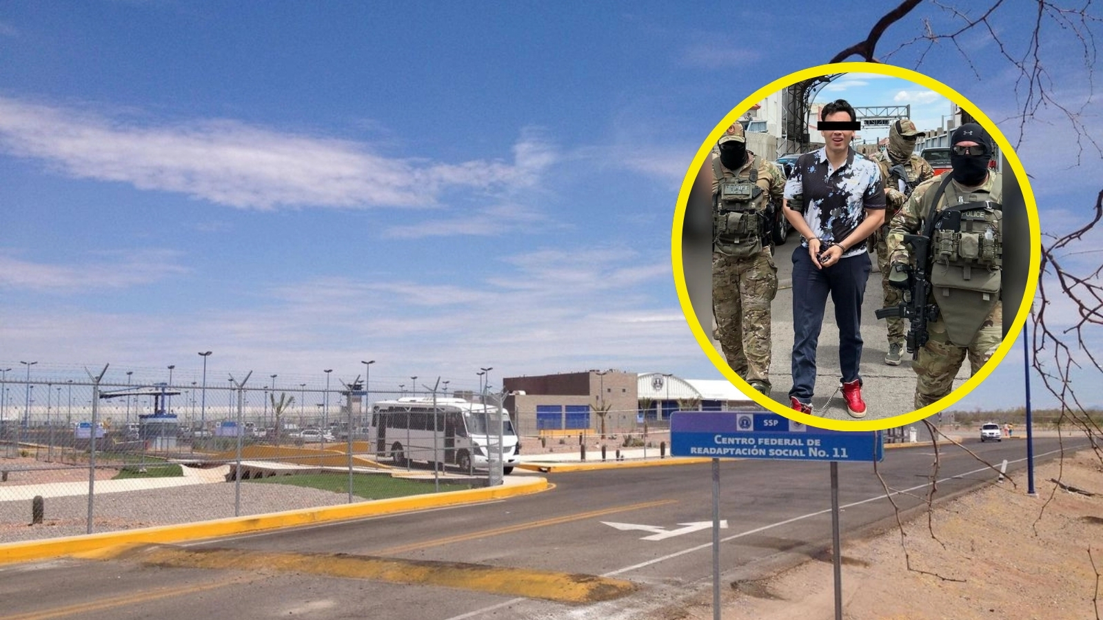 Cefereso 11 en Sonora, uno de los centros de reclusión con mayor seguridad en el país