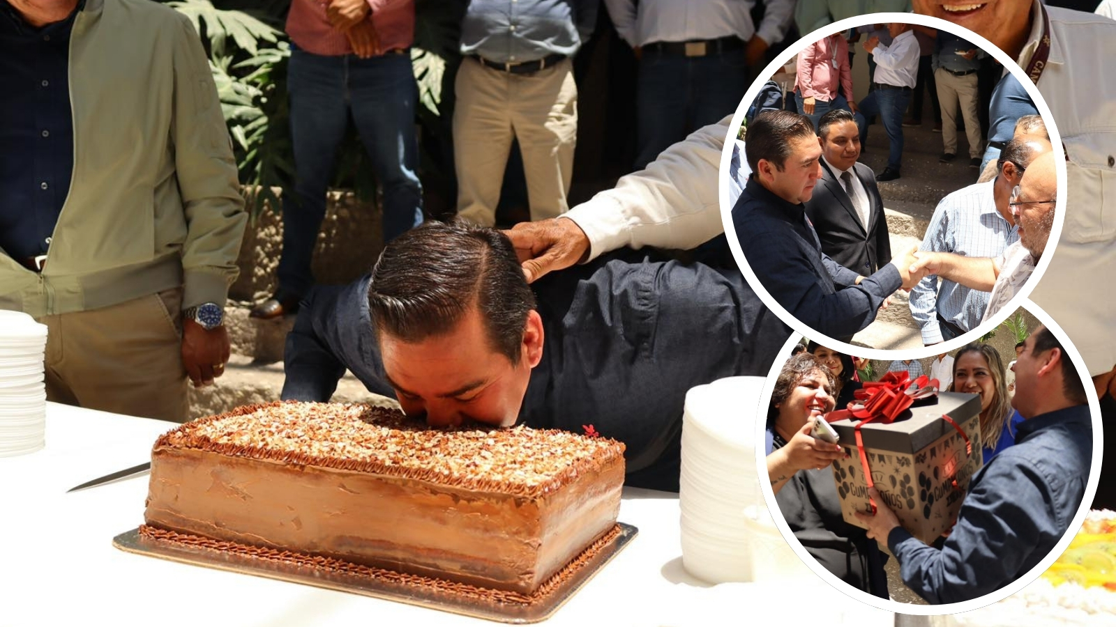 Cumpleaños de Napoleón González con mariachi